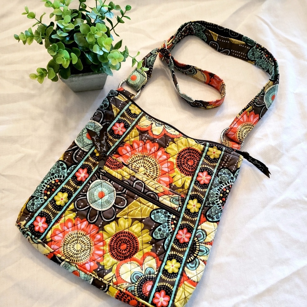 Vera Bradley Flower Power Crossbody Hipster